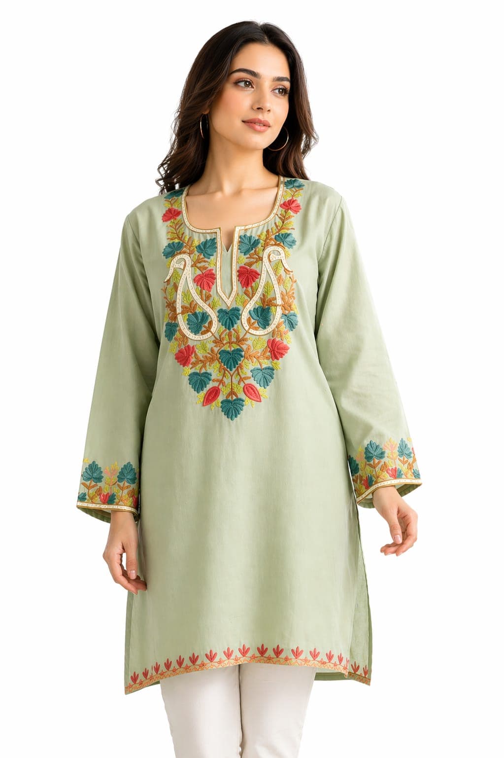 Short Kurti (Mint Green)