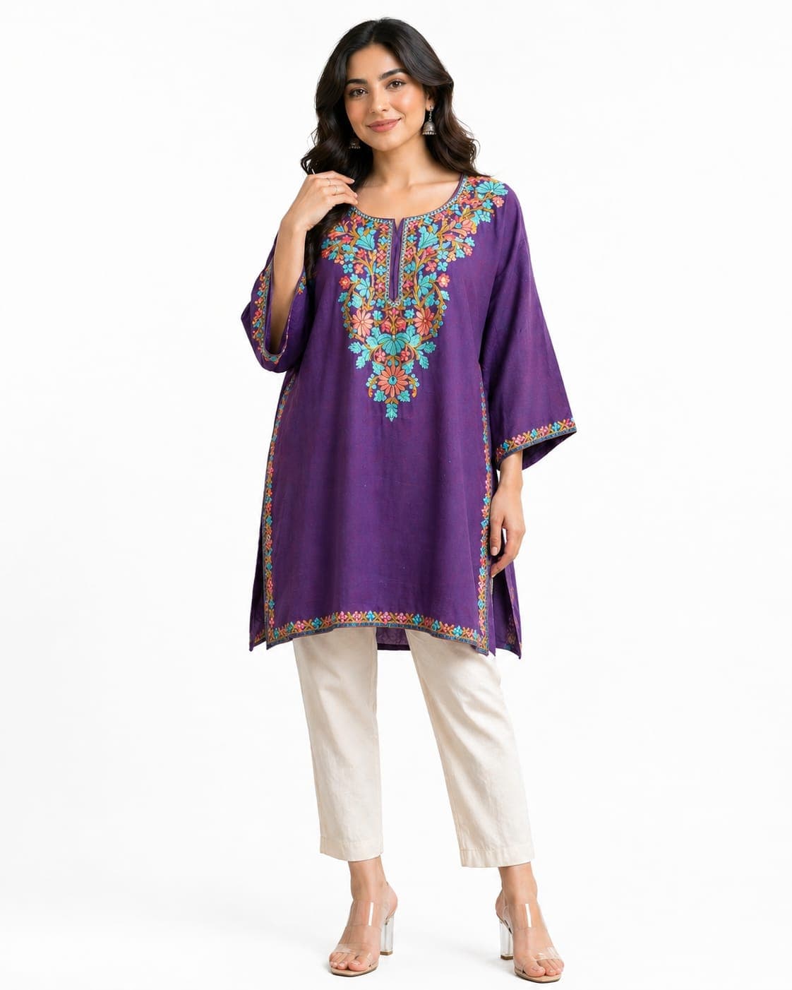 Short Kurti (Amethyst Dust)